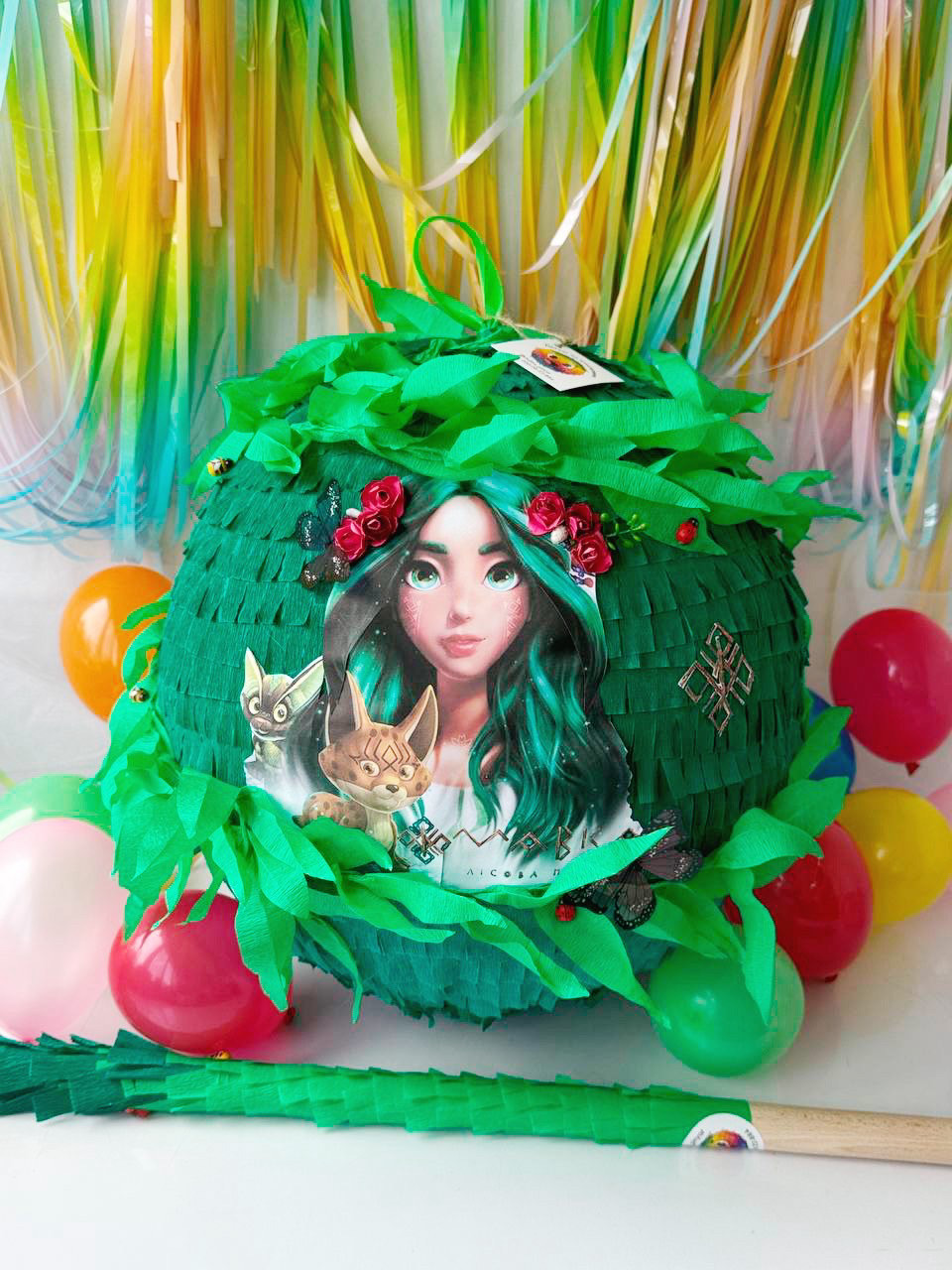 Піньята "Мавка лісова", ціна без палки, фото 1