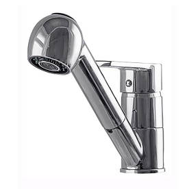 Змішувач для кухні Globus Lux QUEENSLAND GLQU-0107 з висувним виливом