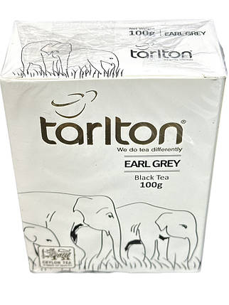 Чай Tarlton Earl Grey чорний з бергамотом 100 г, фото 2