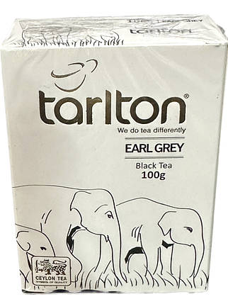 Чай Tarlton Earl Grey чорний з бергамотом 100 г, фото 1