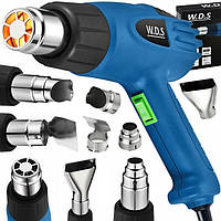 Тепловий будівельний фен 2200w промисловий Kraft&Dele WDS2511 Польща