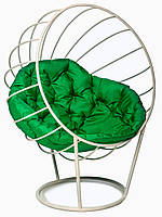 Крісло-шар на ніжці 150 кг Зелене