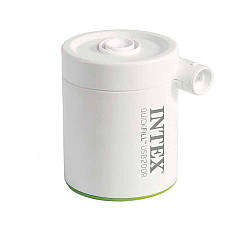 Електричний насос для надування Intex 66637, (200 л/хв, портативний елетричний, підключення USB )