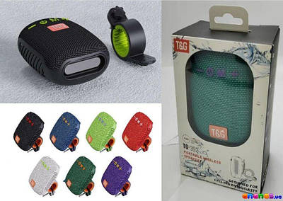 Колонка C72340 Bluetooth, підсвітка, акумулятор 3.7V, microUSB, TF, USB, AUX (мікс)