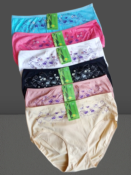 Плавки труси жіночі №1853 бамбук стрейч р.50-52, 52-54. Від 6 шт по 31грн., фото 1