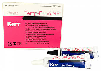 Temp-Bond NE temp bond Kerr темп бонд цемент без евгенолу для тимчасової фіксації база 50г + активатор 15г
