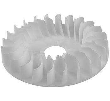 Вентилятор 168 мм Powermat PM-KSS-700SH крильчатка охолодження двигуна бензинової косарки