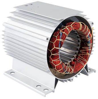 Статор з корпусом Powermat PM-KO-50T-V2-SN електродвигуна частина компресора