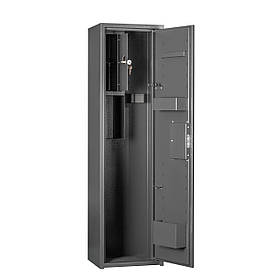 Сейф збройовий ШОС-1100, антрацитово-сірий