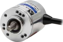 Енкодер ARS-S-37, виcтупаючий вал, 6mm, 100 імп\об, TTL 5 VDC, A,/A,B,/B,Z,/Z, кабель 3м, боковий вихід