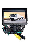 7-дюймовий HD 2-канальний монітор з Quad-View для комбайнів, тракторів і вантажної техніки