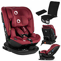 Дитяче автокрісло Lionelo BASTIAAN RWF I-SIZE RED BURGUNDY, фото 2