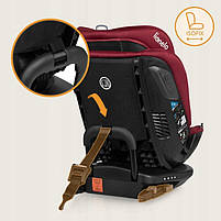 Дитяче автокрісло Lionelo BASTIAAN RWF I-SIZE RED BURGUNDY, фото 4