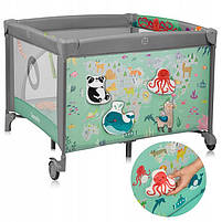 Манеж Lionelo MILLE PLUS GREY GREEN, фото 3