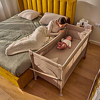 Ліжечко-манеж Lionelo ELLEN BEIGE SAND, фото 2
