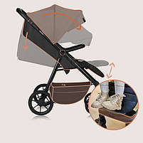 Прогулянкова коляска Lionelo MIRA BEIGE SAND, фото 2