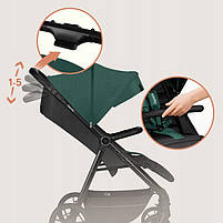 Прогулянкова коляска Lionelo MIRA GREEN EMERALD, фото 5