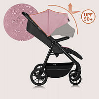 Прогулянкова коляска Lionelo MIRA PINK ROSE, фото 3