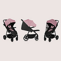 Прогулянкова коляска Lionelo MIRA PINK ROSE, фото 5