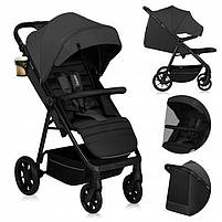 Прогулянкова коляска Lionelo MIRA GREY GRAPHITE, фото 2