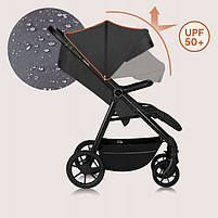 Прогулянкова коляска Lionelo MIRA GREY GRAPHITE, фото 3