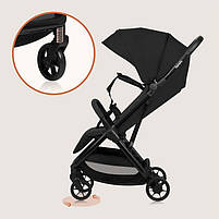 Прогулянкова коляска Lionelo JULIE AIR BLACK ONYX, фото 4