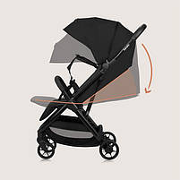 Прогулянкова коляска Lionelo JULIE AIR BLACK ONYX, фото 5