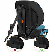 Дитяче автокрісло Lionelo LEVI FIX I-SIZE BLUE COBALT, фото 6