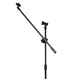 Штатив тринога журавель для мікрофона Pro Microphone Stand підлогова мікрофонна стійка з 2 тримачами, фото 7