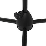 Штатив тринога журавель для мікрофона Pro Microphone Stand підлогова мікрофонна стійка з 2 тримачами, фото 9