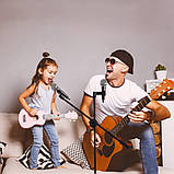 Штатив тринога журавель для мікрофона Pro Microphone Stand підлогова мікрофонна стійка з 2 тримачами, фото 6