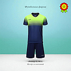 Якісна футбольна форма з коротким рукавом для дорослих Ігрова футбольна форма для команд із номерами, фото 6