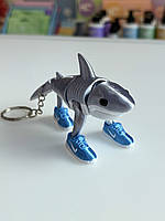 Tralalero Tralala брелок іграшка акула з ногами Italian Brainrot персонаж з TikTok 11 см