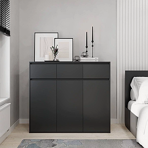 Комод Light 3х3 графіт ТМ ARTinHEAD