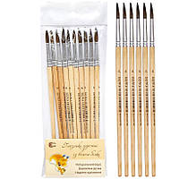 Пензлик художній "Білка №6" 89597, 1 Шт