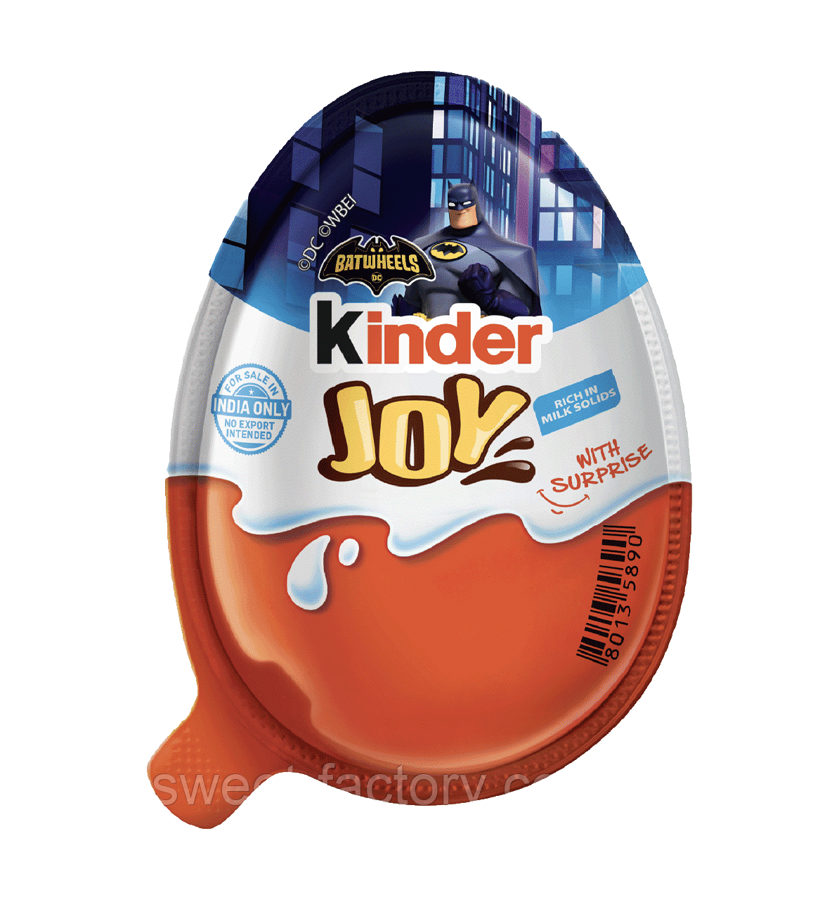 Шоколадне яйце Kinder Joy Batwheels 20g, фото 1