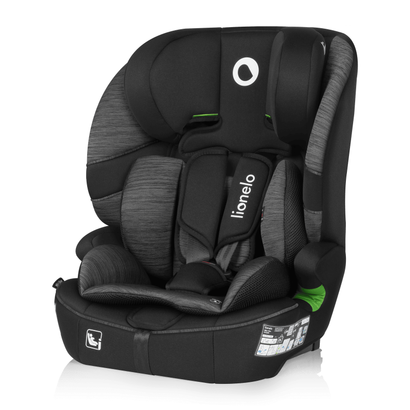 Дитяче автокрісло Lionelo BILLY I-SIZE BLACK GREY, фото 1