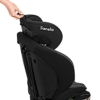 Дитяче автокрісло Lionelo BILLY I-SIZE BLACK GREY, фото 5