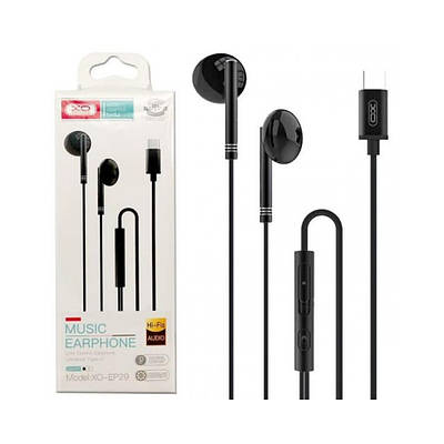 Навушники XO EP29 type C (Black)
