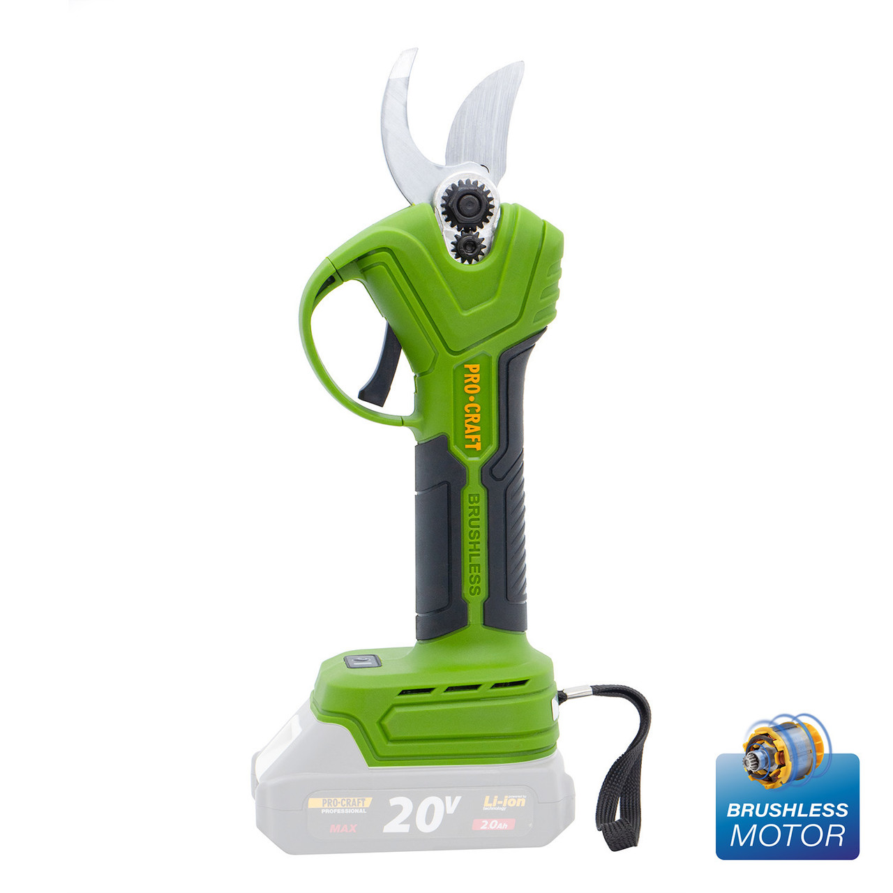 Акумуляторний секатор Procraft ES30Li, 20 В, Ø до 26 мм (без АКБ та ЗП), фото 1