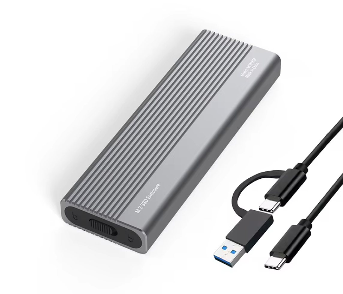 Зовнішня кишеня Blueendless M2818S для NGFF (Sata) M2 SSD USB 3.1 Original, фото 1