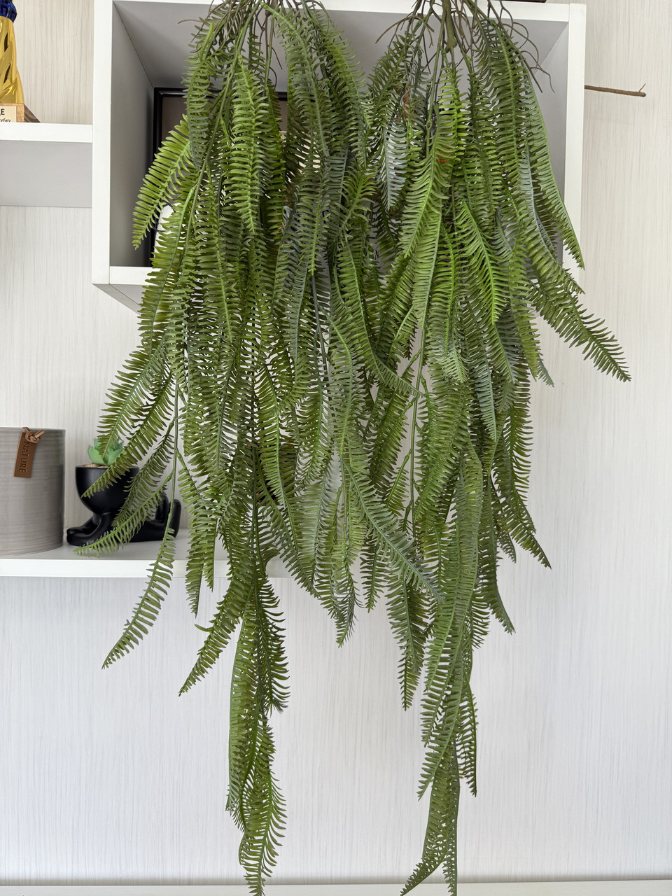 Штучна ампельна папороть ( зелена , 110 см ), фото 1