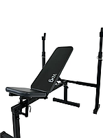 Скамья для жима регулируемая MAGNUS Стойки, скамьи для жима и приседаний горизонтальная