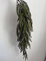 Ампельна штучна папороть ( зелена з коричневим напиленням , 110 см ), фото 6