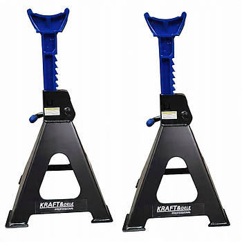 Автомобільні підставки під авто 6т, 400-585 мм Kraft&Dele KD3172