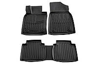 Коврики резиновые Stingray 3D (4 шт, полиуретан) для Kia Sportage 2004-2010 гг