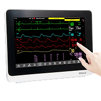 Монітор пацієнта Witleaf E12 з капнографією (EtCO₂)