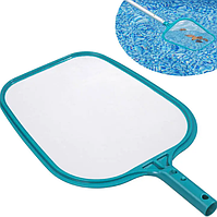 Сачок для видалення сміття з басейну 32х28,5 см Сачок-насадка для очищення води басейну, Сачки для басейну