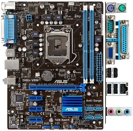 Материнська плата Asus P8H61-M LX LGA 1155 (P8H61-M LX) Б/В