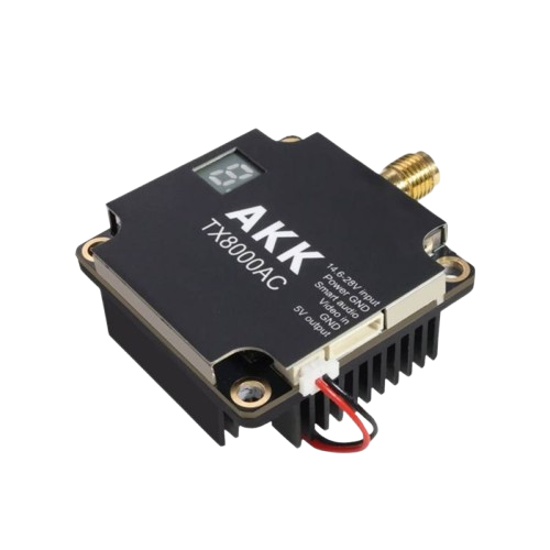 Відеопередавач (VTX) AKK Ultra Long Range 8W 4.9G-6G 96CH (TX8000AC)